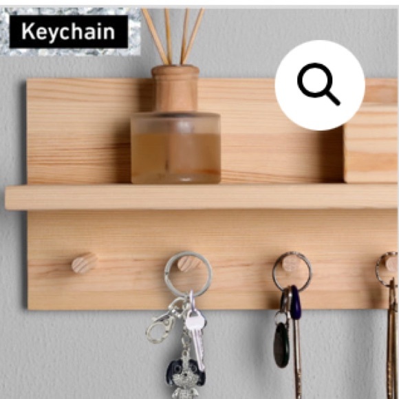 Sparkling Hound Dog Keychain Bag Charm- NWT - Picture 5 of 6